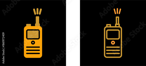 Walkie Talkie Vector Icon
