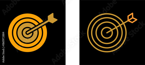 Darts Game Vector Icon