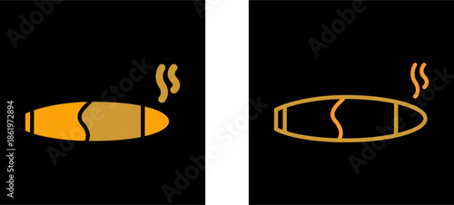 Cigar Vector Icon
