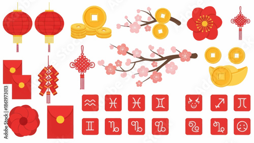 Chinese New Year Decorations and Symbols 1.