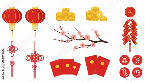 Chinese New Year decorations and symbols 6.