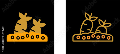 Vegetable plant Vector Icon