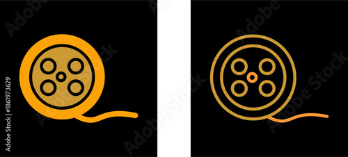 Reel Vector Icon