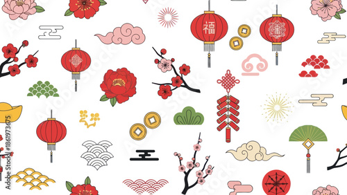 Chinese New Year Icons and Symbols 4.