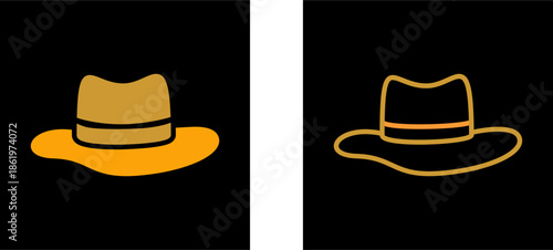 Hat V Vector Icon