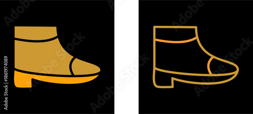 Boots with Heels Vector Icon