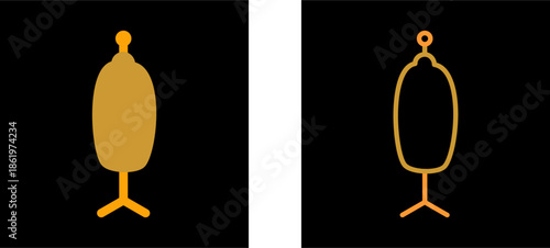 Dress Holder Vector Icon