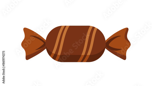 A delightful wrapped chocolate candy, perfect for satisfying sweet cravings and enjoyment