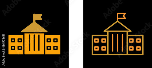 Presidential Building Vector Icon