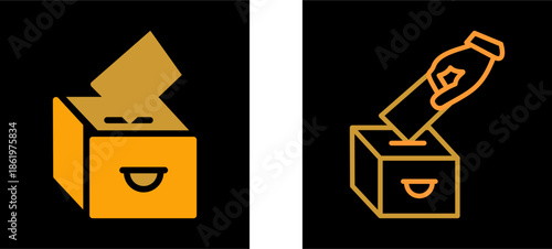 Casting Vote Vector Icon