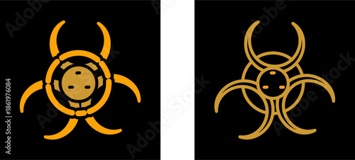 Biohazard Vector Icon