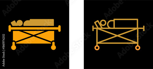 Stretcher Vector Icon