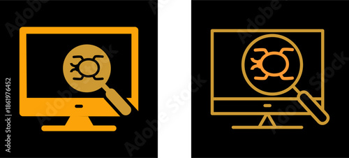 Debugging Vector Icon