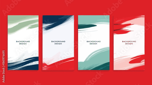 Vibrant abstract background designs for modern projects and presentations