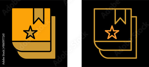 Bookmarking Services Vector Icon