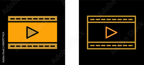 Video and Animation Vector Icon