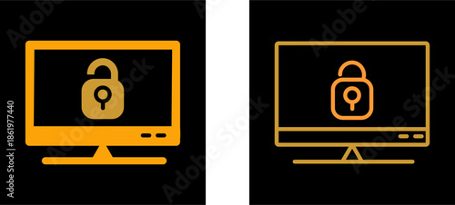 Closed Access Vector Icon