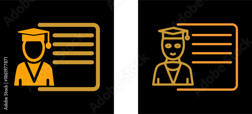 Lecture Vector Icon