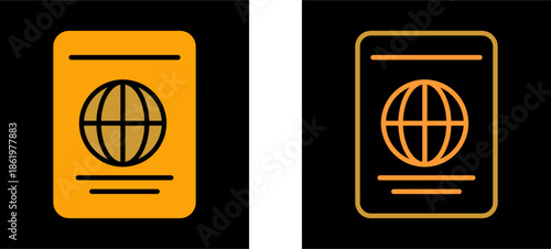 Passport Vector Icon