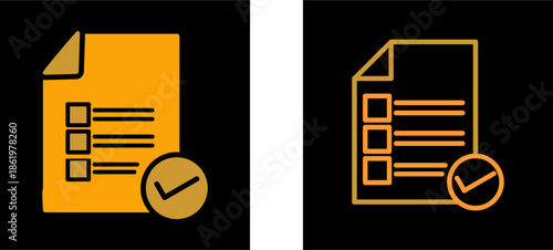 Valid Document Vector Icon