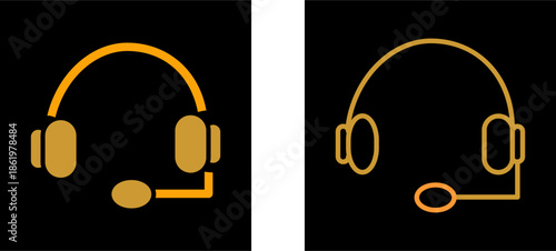 Headphones Vector Icon