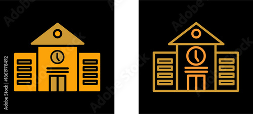 University Campus Vector Icon