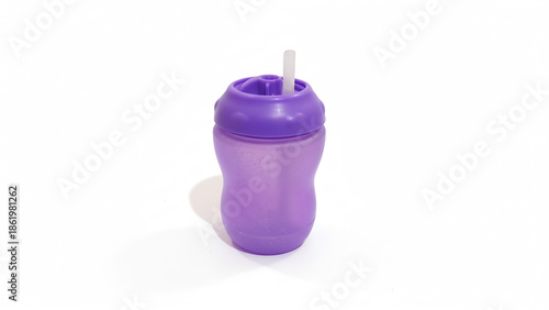 blue bottle with white background 