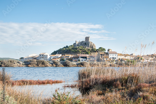 La tour Barberousse à Gruissan dans l'Aude en région Occitanie.