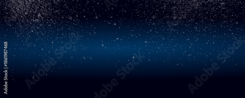 Night Stars Galaxy Light Background