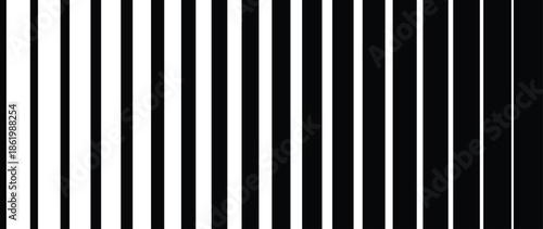 halftone gradient black and white vertical lines seamless