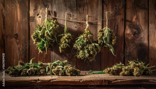 old wooden fence with green grass