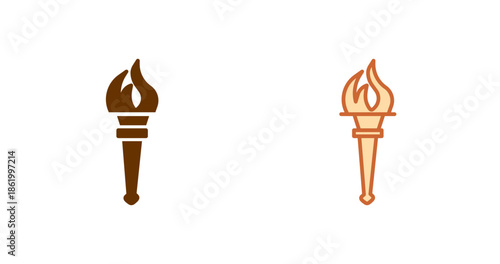 Liberty Torch Vector Icon