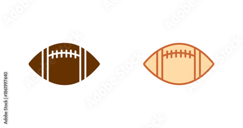 American Football Vector Icon