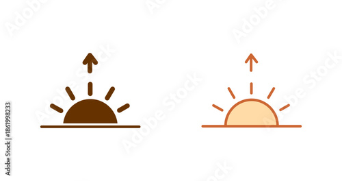 Sunrise Vector Icon
