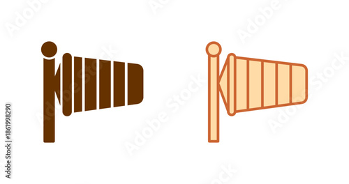 Wind Speed Vector Icon