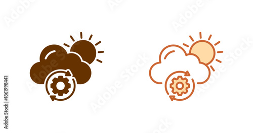 Weather Updates Vector Icon