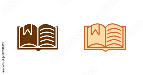 Teacher Book Vector Icon