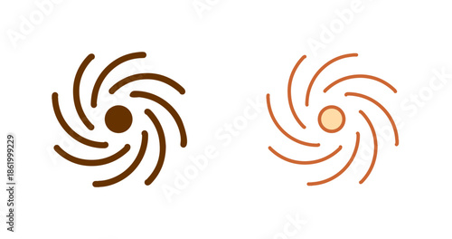 Black Hole Vector Icon
