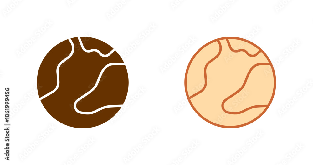 Obraz premium Earth Vector Icon