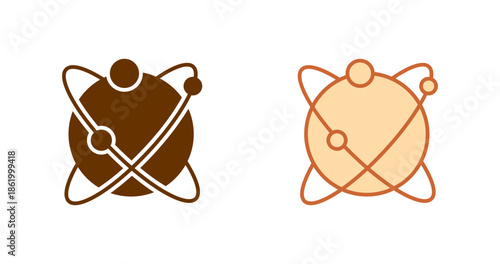 Exoplanet Vector Icon