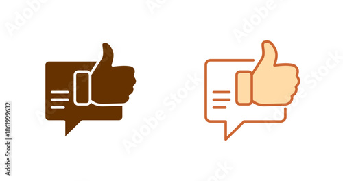 Positive Feedback Vector Icon