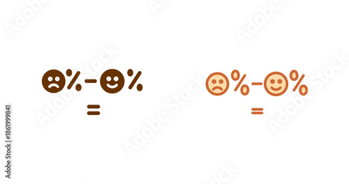 Net Promoter Score Vector Icon