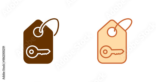 Security Token Vector Icon