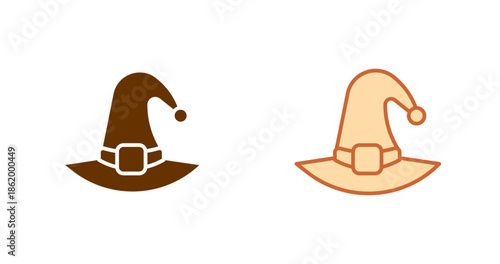 Witch Hat Vector Icon