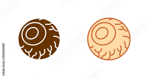 Creepy Eyes Vector Icon