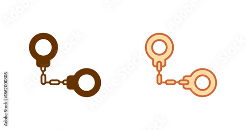 Handcuffs Vector Icon