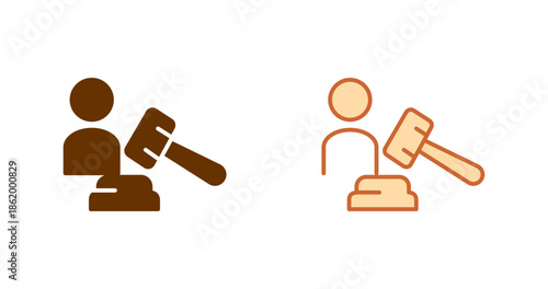 Prosecutor Vector Icon