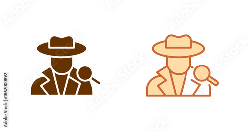Detective Vector Icon