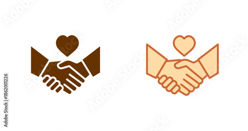 Holding Hands Vector Icon