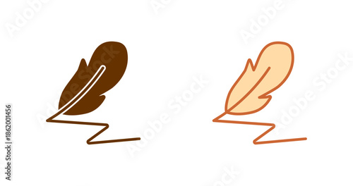Quill Pen Vector Icon